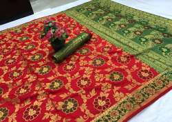 Soft banarasi silk