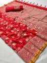 Soft Banarasi silk weaving saree  thumb 2