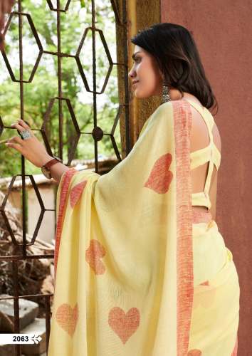  Super Soft Linen Sil﻿k Saree