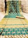 Weaving Cotton Silk Saree
