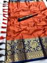 Weaving  Patola Silk Saree thumb 1