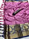 Weaving  Patola Silk Saree thumb 3