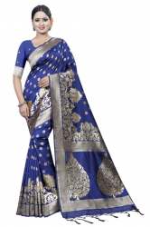 banarasi  Sarees With Jari Work