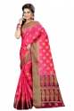 Arya Mango Nylon Sarees With Heavy Jari thumb 7