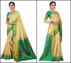 Beautiful Zari Work Nylon Sarees
