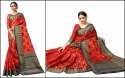Designer Nylon Sarees With Heavy Zari thumb 1