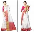 festival-wear-nylon-sarees-with-kanchipuram-blouse