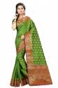 Laila Mor Fancy Zari Work Nylon Sarees thumb 7