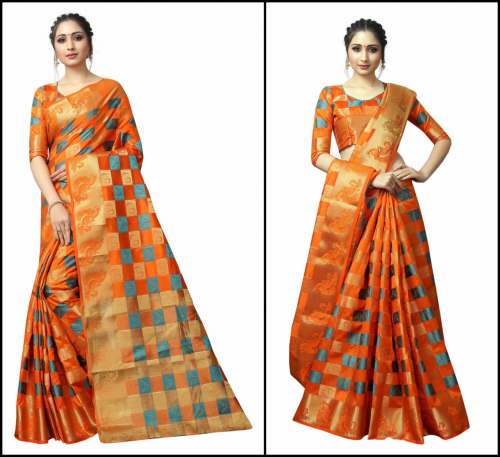 Party Wear Nylon Silk Sarees