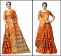 Party Wear Nylon Silk Sarees