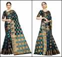 Party Wear Nylon Silk Sarees thumb 2