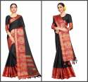 Peacock Design Poly Cotton Sarees thumb 2