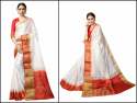 Resham Nylon Bantex Sarees thumb 4