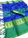 Silk Sarees With rich Border thumb 6