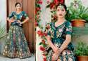 Green bridal lehenga - RASAM-1022 thumb 1