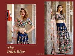 Green Choli with fancy dupatta-BRIDESMAID - 1035