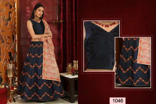 Jacquard Lehenga - Girly Vol. 2- 1046