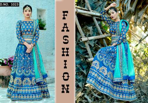 Silk lehenga choli -RASAM-1023