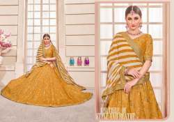 Yellow fancy Lehenga - Girly-1018