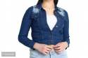 ladies-solid-denim-jacket