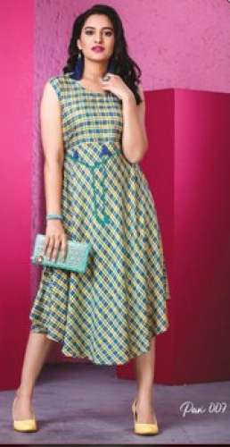 anarkali style kurti