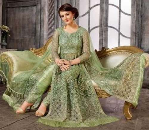 bridal style indo western by Krina Fashion