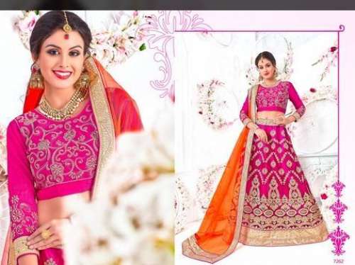 festival seasonal fancy heavy lehenga by Krina Fashion