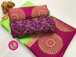 kanjivaram tussar causal sarees