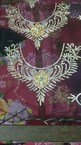 Beautiful silver work neck by Danish LL B