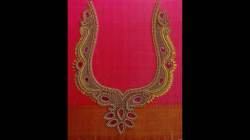 Designer Fancy embroidered neck