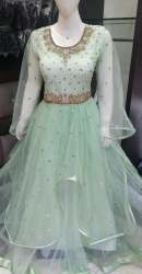 elegant party wear long gown