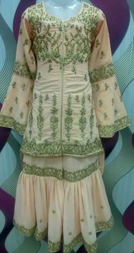 Embroidered pakistani suit 