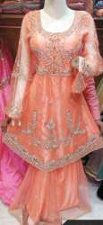 Fancy sharara suit for ladies 