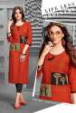 2020 Heavy Slab Rayon Kurti thumb 2