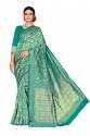AALOVER VELL-1 C-GREEN COTTON SAREE thumb 1