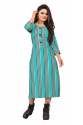 Aarohi Green Cotton Kurti thumb 1