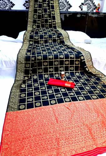 ALEXA BLACK BANARASI SAREE