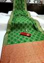 ALEXA GREEN BANARASI SAREE