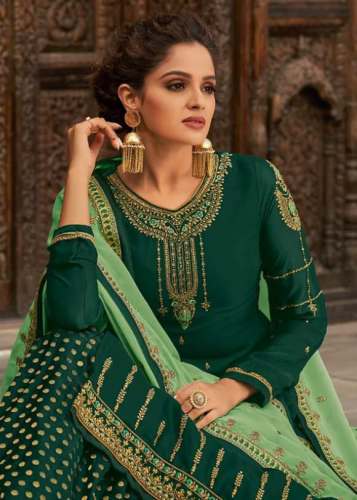 Amyra_3 Royal Touch Satin Georgette Salwar Suit