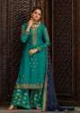 Amyra_5 Royal Touch Satin Georgette Salwar Suit thumb 1