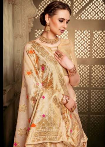 Angel Creation_5  Shyamal Top Dyed Cotton Saree 