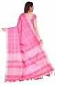 AVANTI BABYPINK COTTON SAREES thumb 2