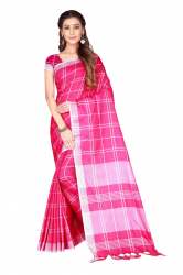 AVANTI PINK COTTON SAREES
