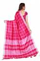 AVANTI PINK COTTON SAREES thumb 2