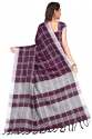 AVANTI PURPLE COTTON SAREES thumb 2