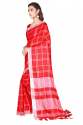 AVANTI RED COTTON SAREES thumb 1