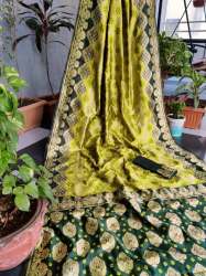 BANDHANI VOL-2 PERROT JACQUARD BANDHANI SAREE