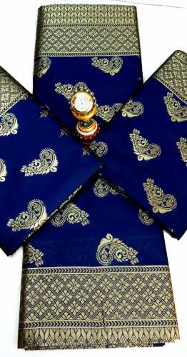 CHAMAK BLUE SILK SAREE