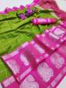 Chex Keri Perrot Silk Saree thumb 1