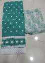 DEEPA GREEN COTTON DRESS MATERIAL